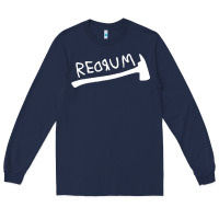Navy the shining inspired redrum Long Sleeve Tee - artisFamous