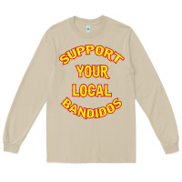 Mushroom bandidos support your local texas Long Sleeve Tee - artisFamous