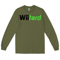 Army Green wii tard Long Sleeve Tee - artisFamous