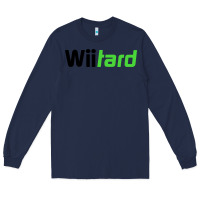 Navy wii tard Long Sleeve Tee - artisFamous