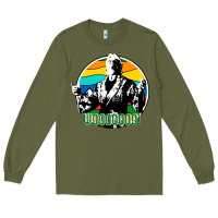 Army Green woooo ric flair Long Sleeve Tee - artisFamous