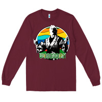 Burgundy woooo ric flair Long Sleeve Tee - artisFamous