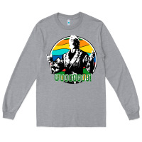 Heather Grey woooo ric flair Long Sleeve Tee - artisFamous