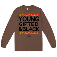 Chestnut young gifted and black african american men Long Sleeve Tee - artisFamous