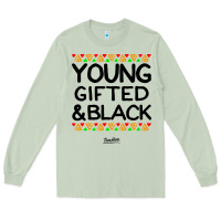 Matcha young gifted and black african american men Long Sleeve Tee - artisFamous