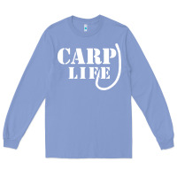 Colony Blue carp life funny fish fishing Long Sleeve Tee - artisFamous