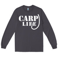 Smoke carp life funny fish fishing Long Sleeve Tee - artisFamous