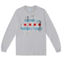 Moon Dust irish chicago flag shamrock Long Sleeve Tee - artisFamous