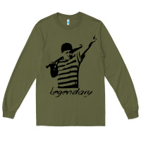 Army Green legendary hambino Long Sleeve Tee - artisFamous