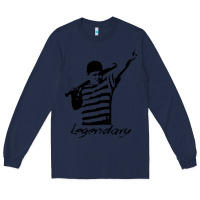 Navy legendary hambino Long Sleeve Tee - artisFamous