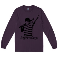 Plum legendary hambino Long Sleeve Tee - artisFamous