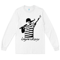 White legendary hambino Long Sleeve Tee - artisFamous