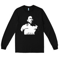 Black Pele Sillhouette Long Sleeve Tee - artisFamous