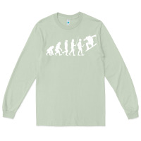 Matcha Snowboarding Evolution | Snowboard Mountain Winter Long Sleeve Tee - artisFamous