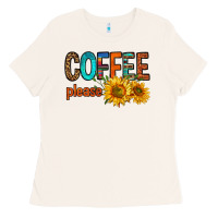 Bone coffee please western doodle letters Ladies Tee - FaDigitalArtStudio