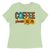 Matcha coffee please western doodle letters Ladies Tee - FaDigitalArtStudio