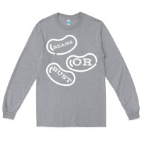 Heather Grey beans or bust Long Sleeve Tee - artisFamous