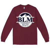 Burgundy buschs light matters Long Sleeve Tee - artisFamous