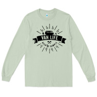 Matcha camper vintage retro Long Sleeve Tee - artisFamous