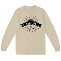 Mushroom camper vintage retro Long Sleeve Tee - artisFamous