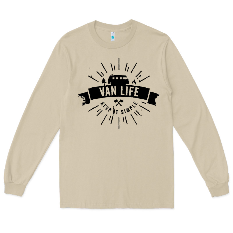 Camper Vintage Retro Long Sleeve Tee by artisFamous | Teevron