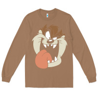 Toasted Coconut manic taz Long Sleeve Tee - artisFamous
