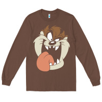 Chestnut manic taz Long Sleeve Tee - artisFamous