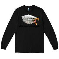 Black the screaming eagle Long Sleeve Tee - artisFamous