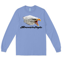 Colony Blue the screaming eagle Long Sleeve Tee - artisFamous