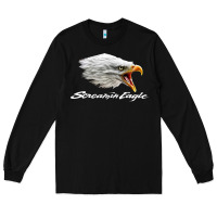 Black the screaming eagle Long Sleeve Tee - artisFamous