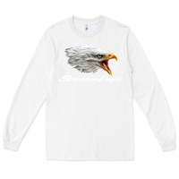 White the screaming eagle Long Sleeve Tee - artisFamous