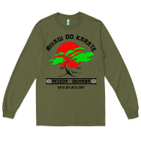 Army Green MIYAGY DO KARATE Long Sleeve Tee - artisFamous