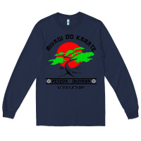Navy MIYAGY DO KARATE Long Sleeve Tee - artisFamous