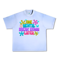 Grape Ice one mental break dowm later Urban Heavy Tee - CowhideDigitalArt