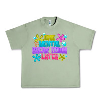 Oil Green one mental break dowm later Urban Heavy Tee - CowhideDigitalArt