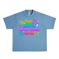 Pebble Blue one mental break dowm later Urban Heavy Tee - CowhideDigitalArt