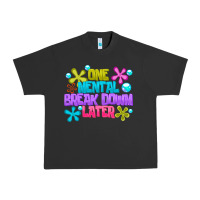 Pigment Black one mental break dowm later Urban Heavy Tee - CowhideDigitalArt