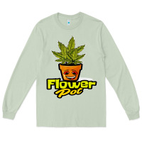 Matcha flower pot funny weed Long Sleeve Tee - artisFamous