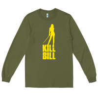 Army Green kill bill uma Long Sleeve Tee - artisFamous
