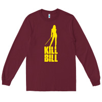 Burgundy kill bill uma Long Sleeve Tee - artisFamous