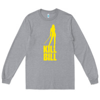 Heather Grey kill bill uma Long Sleeve Tee - artisFamous