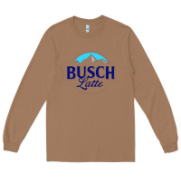 Toasted Coconut Vintage Busch Light Busch Latte Long Sleeve Tee - artisFamous