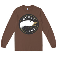 Chestnut Goose Island  Beer Long Sleeve Tee - artisFamous