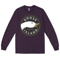 Plum Goose Island  Beer Long Sleeve Tee - artisFamous