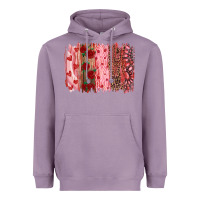 Lavender valentine's day brushstrokes Heavyweight Hoodie - RanaPortraitStore