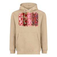 Mushroom valentine's day brushstrokes Heavyweight Hoodie - RanaPortraitStore