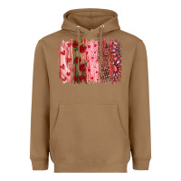 Toasted Coconut valentine's day brushstrokes Heavyweight Hoodie - RanaPortraitStore