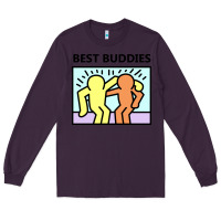 Plum best buddies Long Sleeve Tee - artisFamous