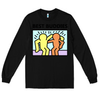 Black best buddies Long Sleeve Tee - artisFamous