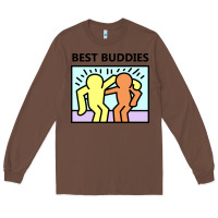 Chestnut best buddies Long Sleeve Tee - artisFamous